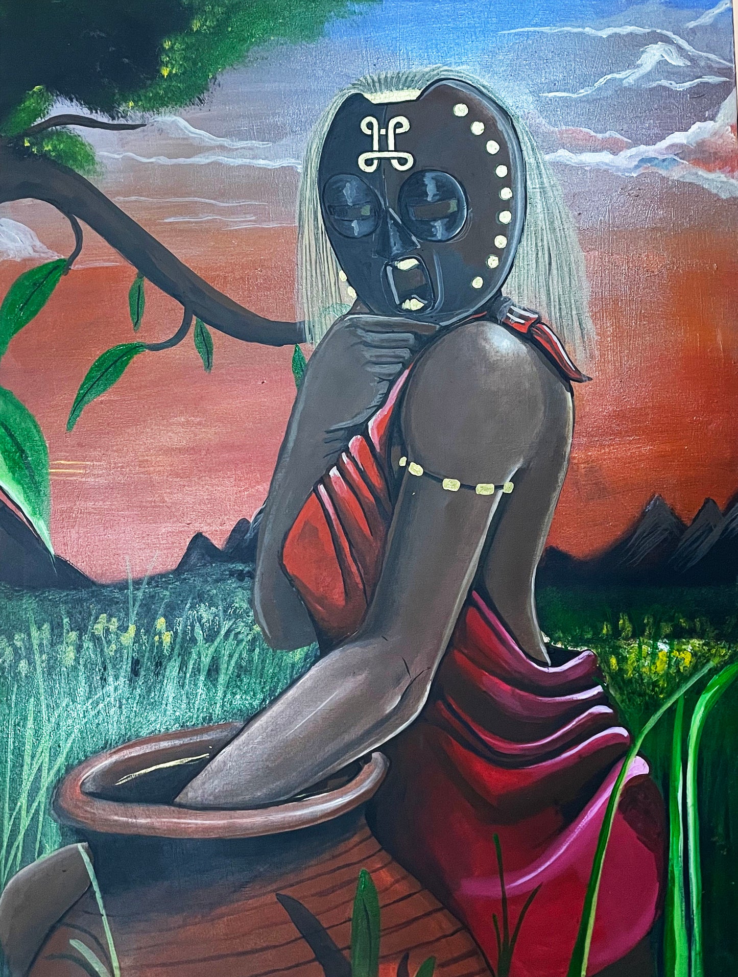 The Enigma of Zuri (40inches*30)