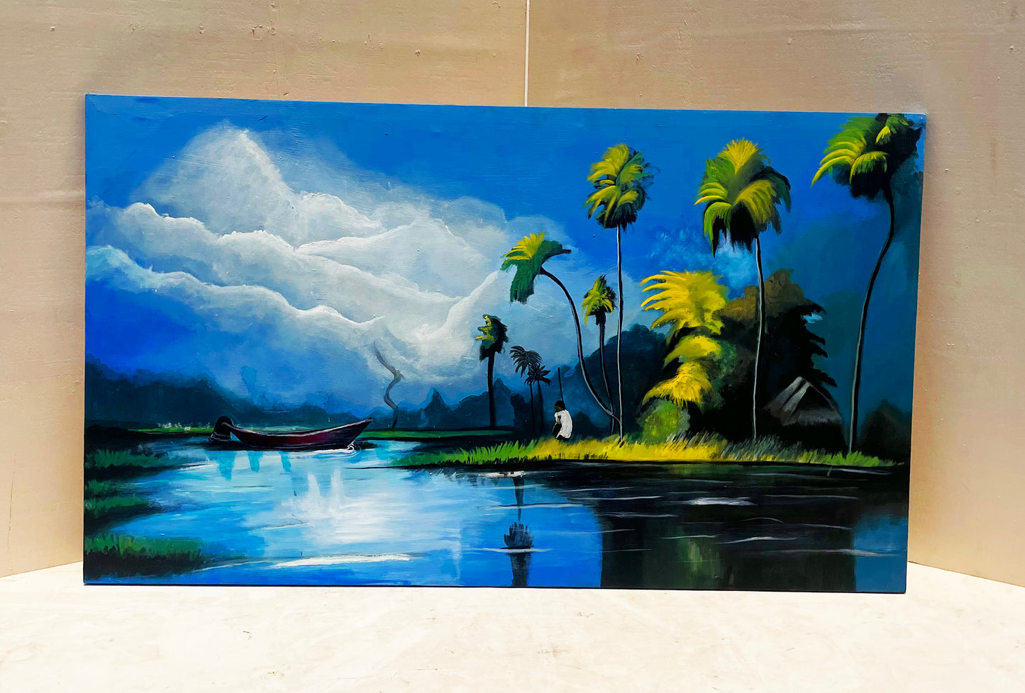 Echoes of Nzulezu(35*60inches)
