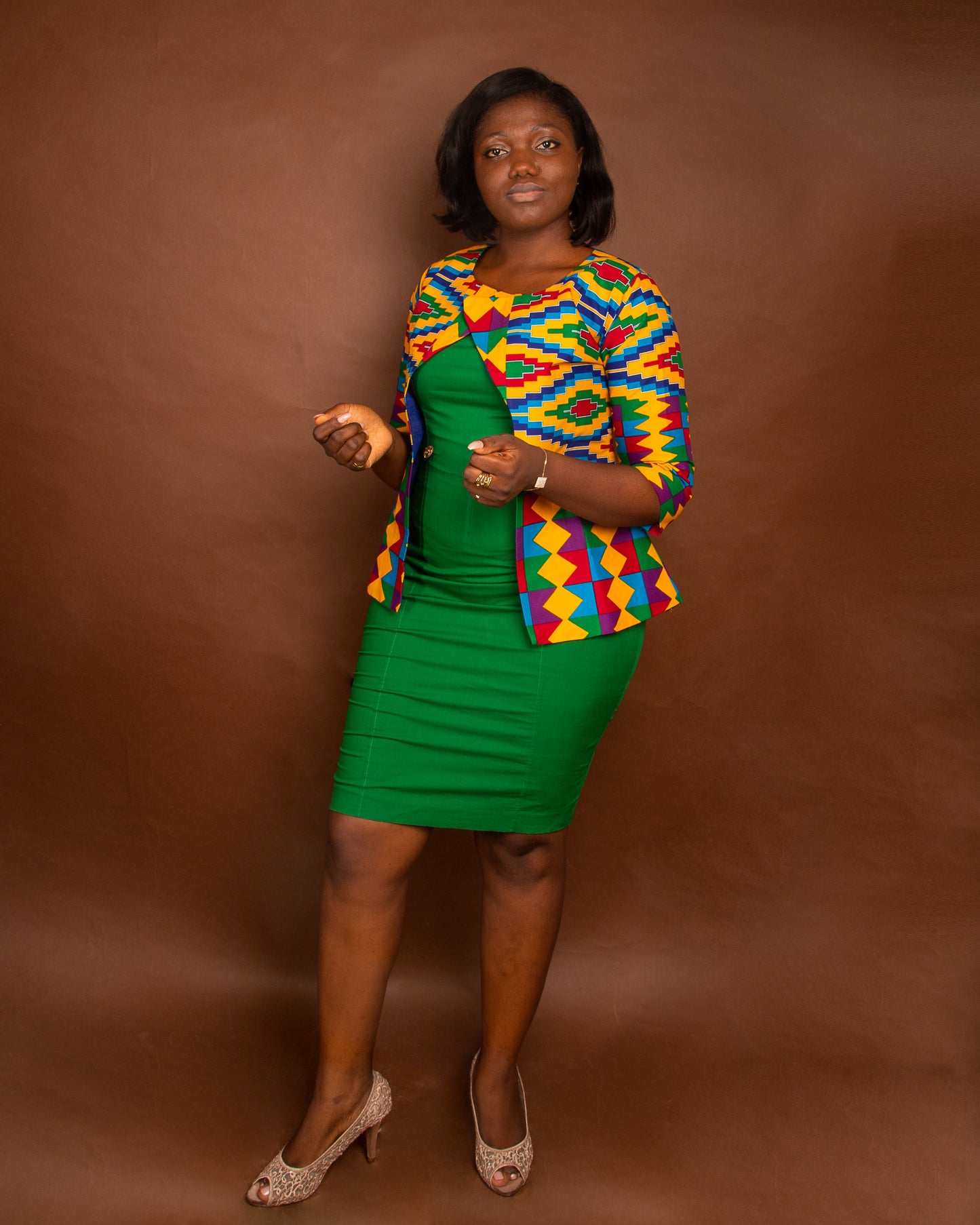Ankara Blazer