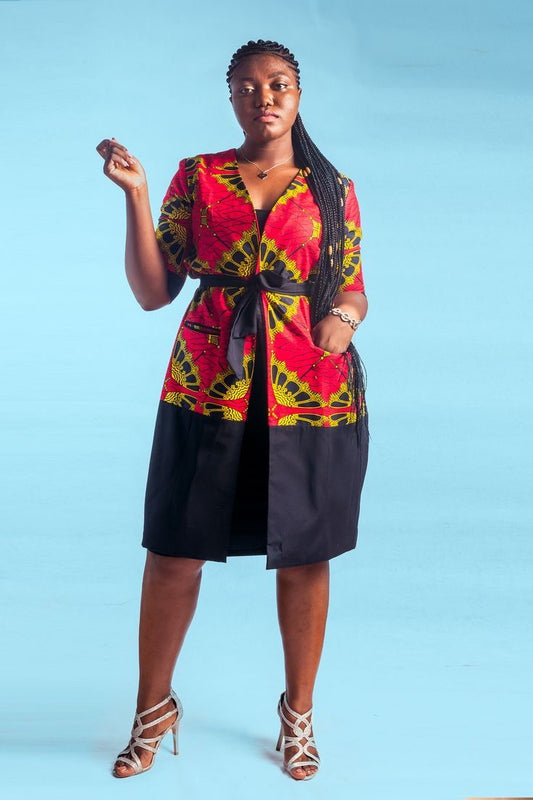 Ankara blazer