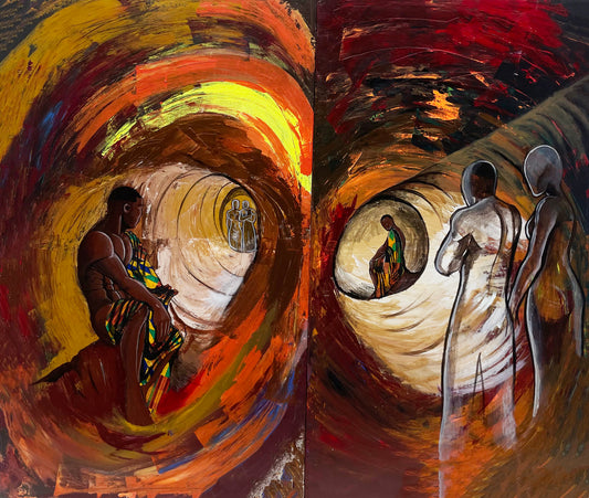 Ancestral Gaze(70*60
