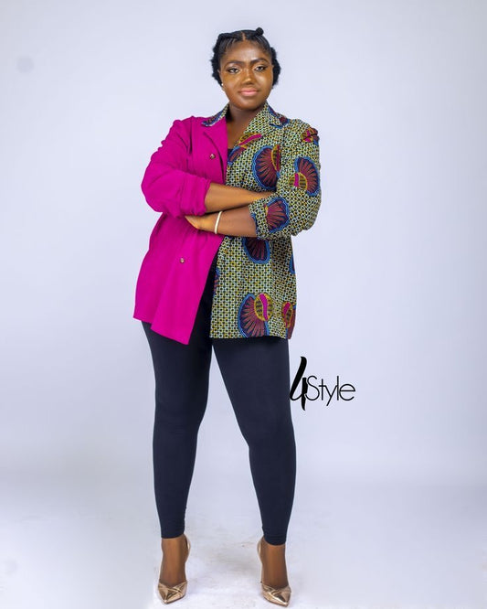 Ankara blazer
