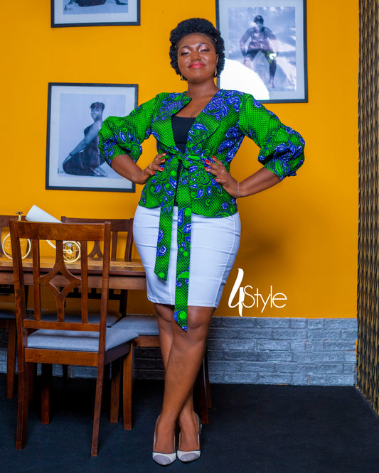 Ankara Blazer