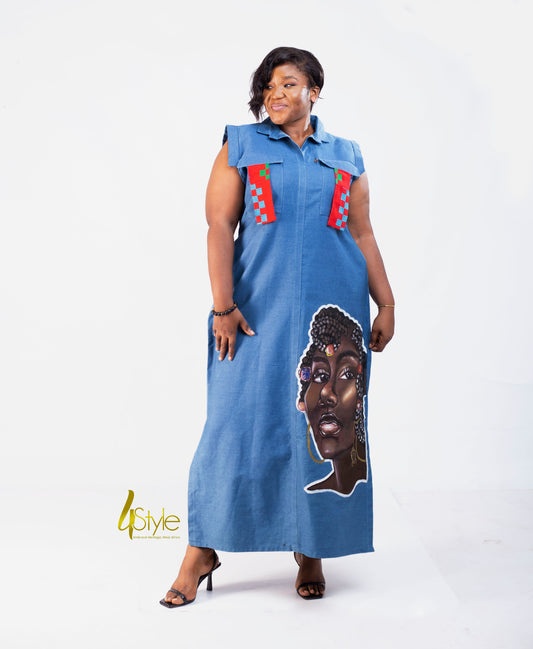 Long Jeans dress